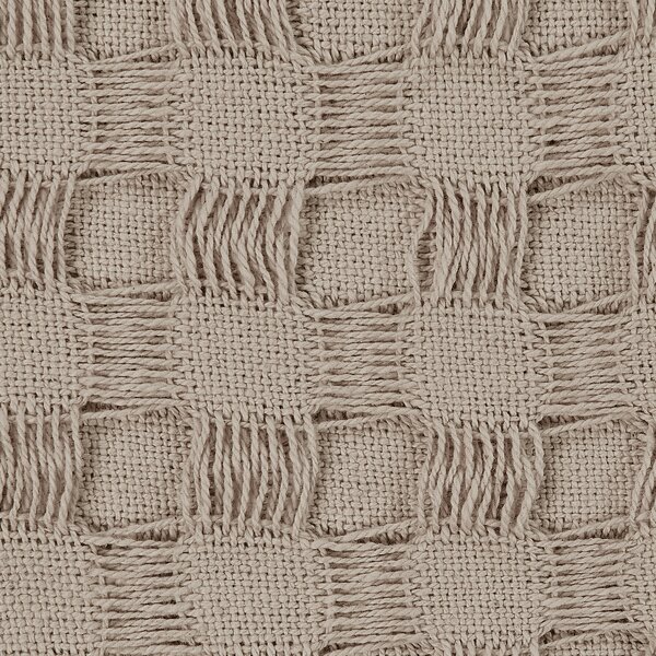 Přikrývka na postel BERE Bavlna 200 x 220 cm Taupe