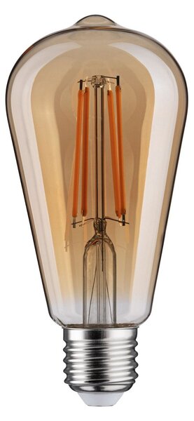 P 29188 1879 Filament 230V 3-krokové-stmívatelné LED žárovka Rustika E27 3 Step Dim 6W 1800K stmívatelné zlatá - PAULMANN