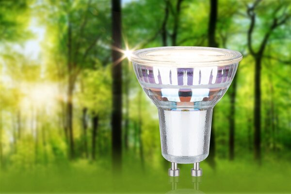 P 29193 Eco-Line Standard 230V LED reflektor GU10 3x2,5W 3000K stříbrná - PAULMANN