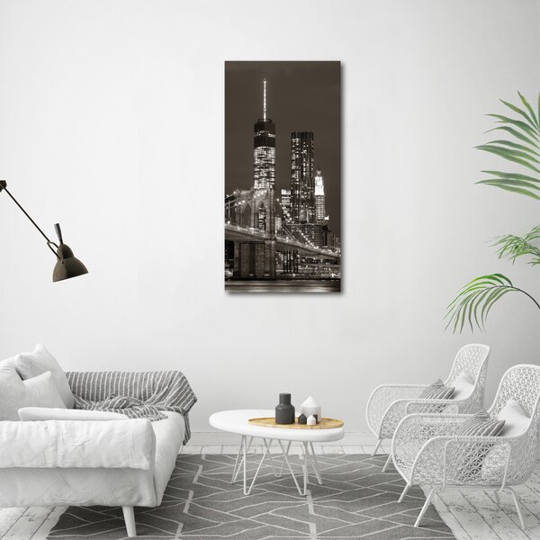 Vertikální Foto obraz na plátně Manhatttan Nový York ocv-80217488