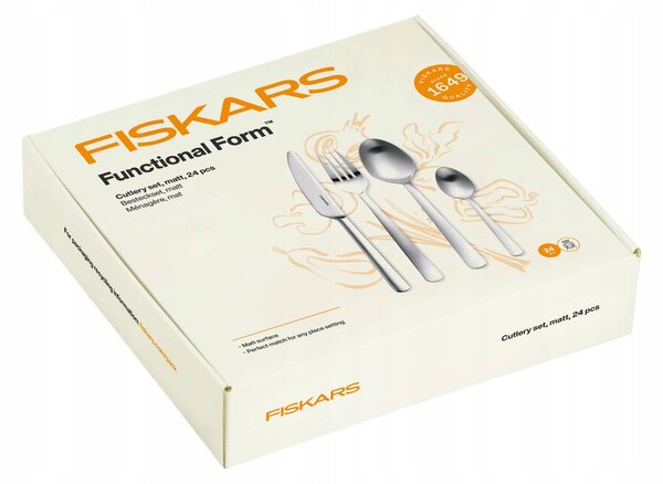 FISKARS Sada příborů Functional Form 24 ks MATNÉ 1071624
