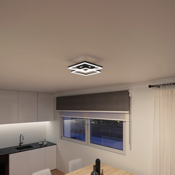 STROPNÍ LED SVÍTIDLO, 44/7,8/44 cm Tint - Online Only svítidla, Online Only