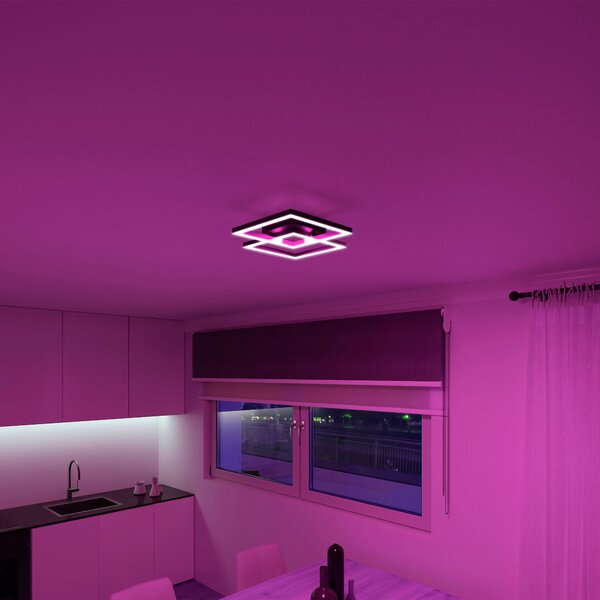 STROPNÍ LED SVÍTIDLO, 44/7,8/44 cm Tint - Online Only svítidla, Online Only