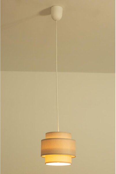 Brilagi - Lustr na lanku RESNA 1xE27/60W/230V pr. 20 cm béžová