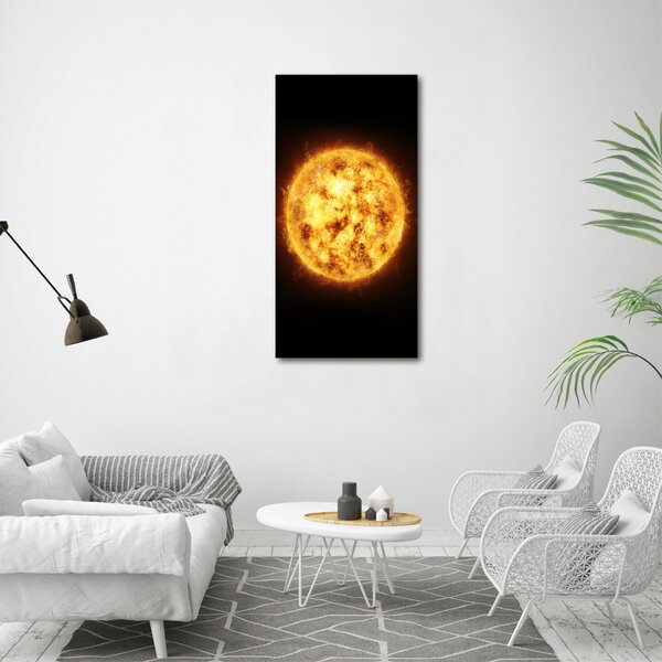 Vertikální Moderní fotoobraz canvas na rámu Slunce ocv-80685077