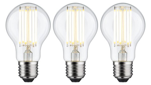 P 29220 Eco-Line Filament 230V LED žárovka E27 3ks-sada 5W 3000K čirá - PAULMANN