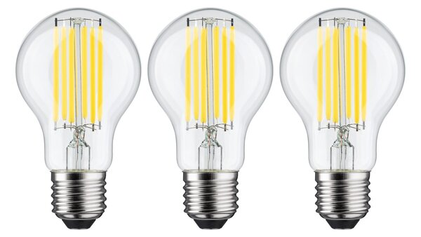 P 29220 Eco-Line Filament 230V LED žárovka E27 3ks-sada 5W 3000K čirá - PAULMANN