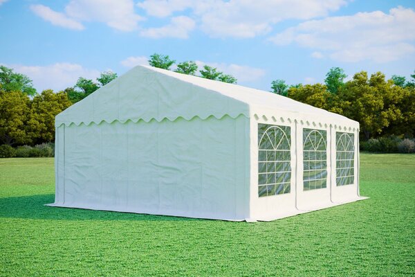 Párty stan 5x6 m STANDARD - ohnivzdorný barva Bílá