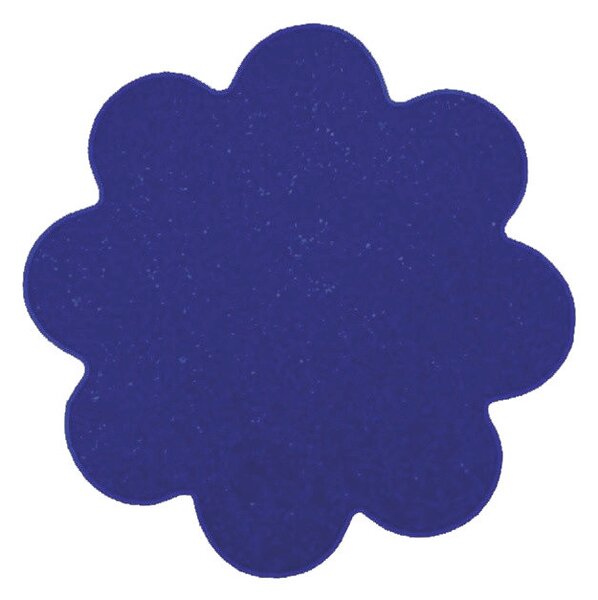 Vopi koberce Kusový koberec Eton modrý květina - 160x160 kytka cm