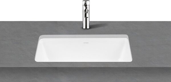 Oltens Drammen umyvadlo 48x36.5 cm obdélníkový pod pult bílá 40606000
