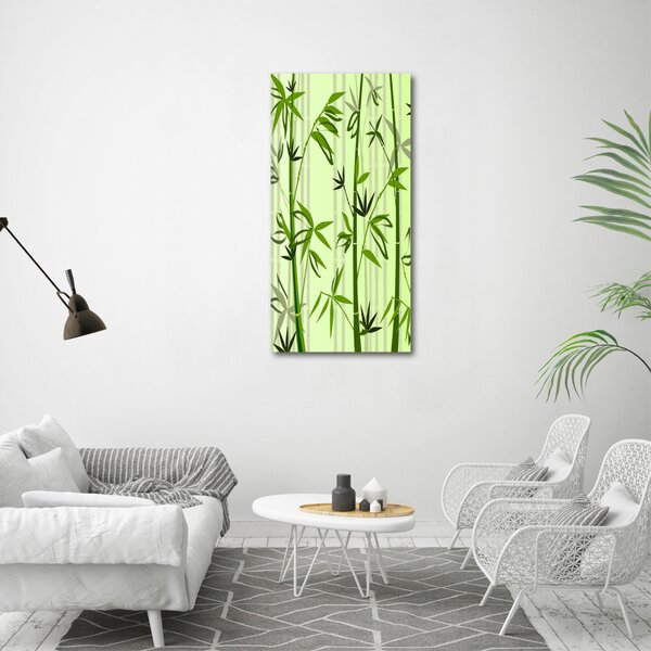 Vertikální Moderní fotoobraz canvas na rámu Bambus ocv-81290277