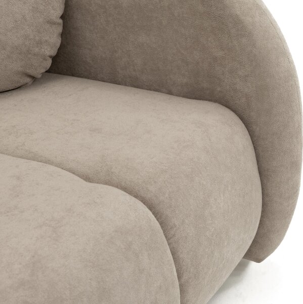 Dvoumístná pohovka Clivia Comfy II, Potah: Velo 623 5903211412103