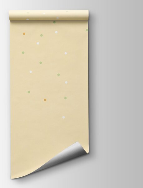 Fototapeta Žluté pozadí s malými tečkami, Geometrické fototapety, Populární fototapety, t00717v1 - Tapeko.co.cz