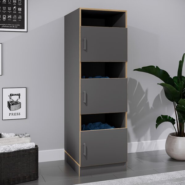 SKŘÍŇ NA PRÁDLO, 50/162/60 cm MID.YOU - Víceúčelové skříně, Online Only