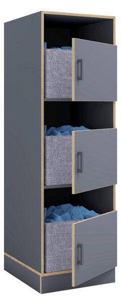 SKŘÍŇ NA PRÁDLO, 50/162/60 cm MID.YOU - Víceúčelové skříně, Online Only