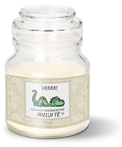 Sablio Svíčka Dinosaurus - 120 g