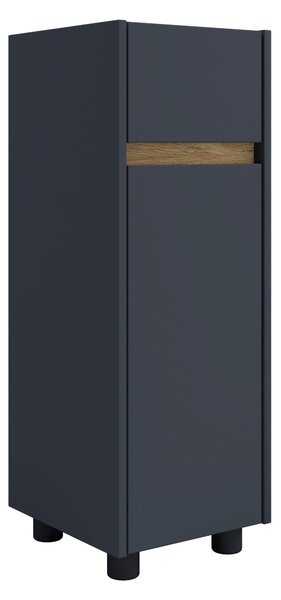 MIDI SKŘÍŇKA, antracitová, medový dub, 30/85/33 cm MID.YOU - Koupelnové série, Online Only