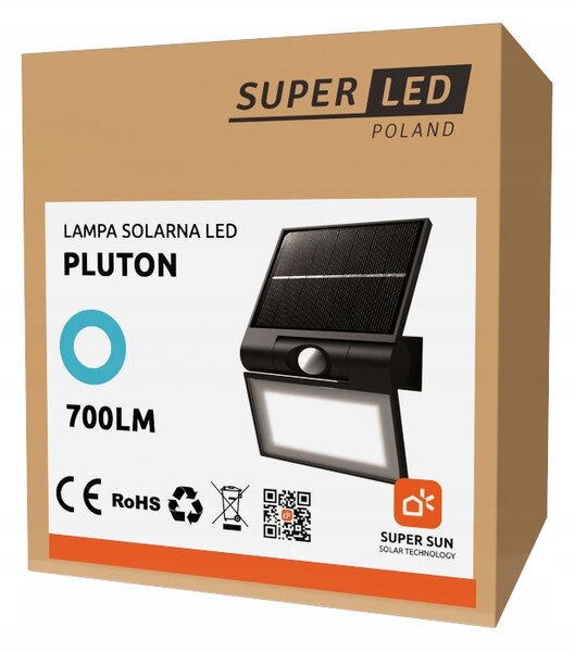 Solární lampa SUPERLED Pluton II 5222