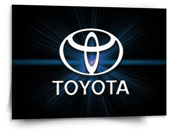 Sablio Obraz Toyota Blue Glow - 150x110 cm
