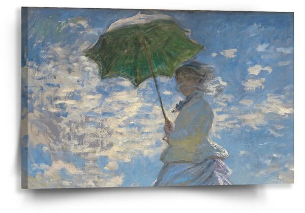 Sablio Obraz Dáma se slunečníkem - Claude Monet - 60x40 cm