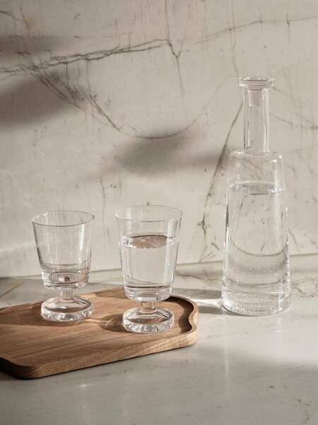 Broste Copenhagen Skleněná karafa s víčkem Bubble - 750 ml BC163