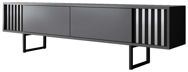 TV stolek/skříňka Chromonise (antracit + černá)