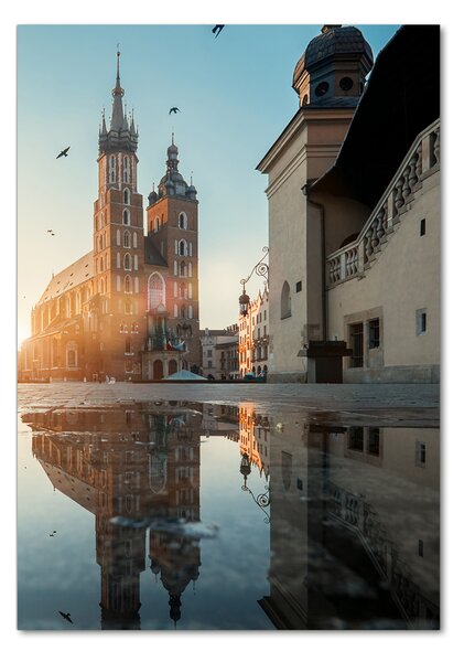 Vertikální Foto obraz sklo tvrzené Krakov Polsko osv-83189546