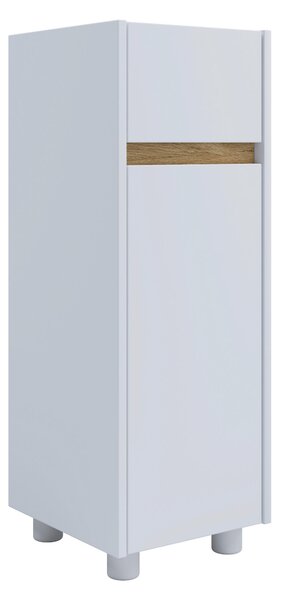 MIDI SKŘÍŇKA, bílá, medový dub, 30/85/33 cm MID.YOU - Koupelnové série, Online Only