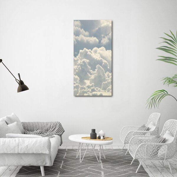 Vertikální Moderní fotoobraz canvas na rámu Mraky ocv-83322536