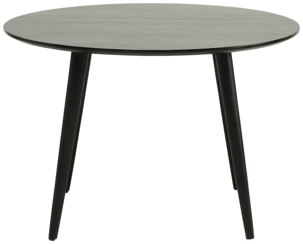 JÍDELNÍ STŮL, akácie, černá, 115/115/76 cm MID.YOU - Jídelní stoly, Online Only