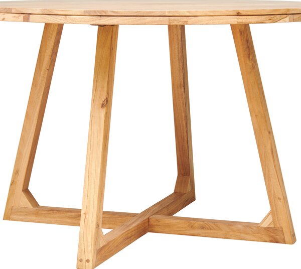 JÍDELNÍ STŮL, akácie, barvy akácie, 120/120/76 cm MID.YOU - Jídelní stoly, Online Only