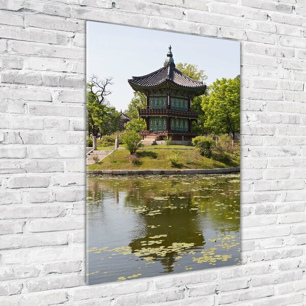 Vertikální Foto obraz sklo tvrzené Japonský park osv-83571521