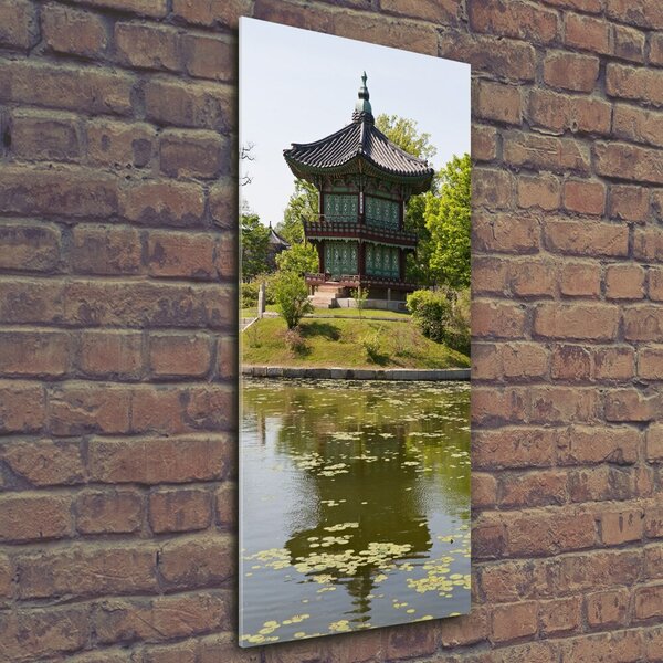 Vertikální Foto obraz sklo tvrzené Japonský park osv-83571521