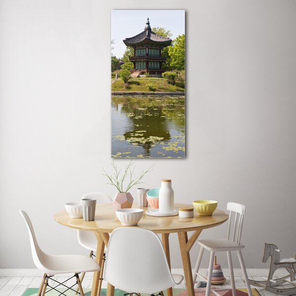 Vertikální Foto obraz sklo tvrzené Japonský park osv-83571521