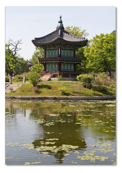 Vertikální Foto obraz sklo tvrzené Japonský park osv-83571521