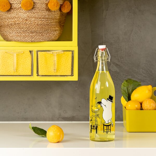 Muurla Skleněná lahev Moomin Fruits 1l