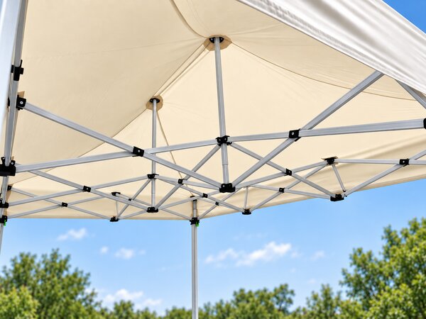 Nůžkový stan 3 x 6 m, hliníková konstrukce