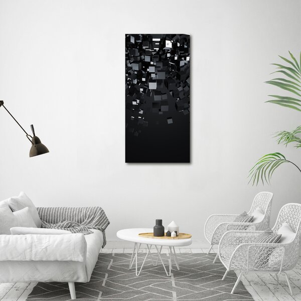 Vertikální Foto-obraz canvas na rámu Abstrakce 3D ocv-83671521