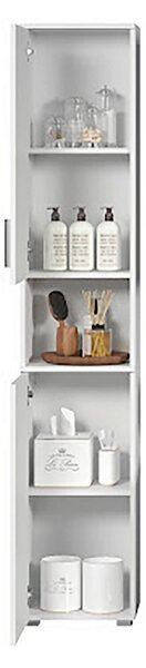 VYSOKÁ SKŘÍŇ, bílá, 37/192/31 cm MID.YOU - Koupelnové skříňky vysoké, Online Only