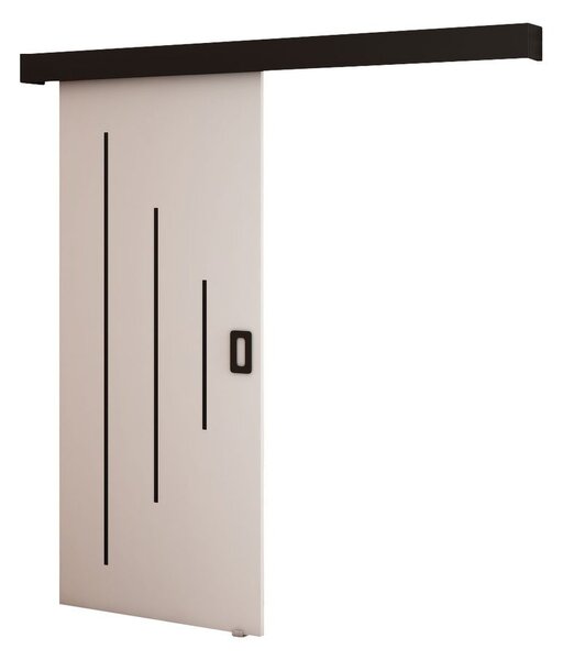 Posuvné dveře BORISA 6 - 90 cm, bílé