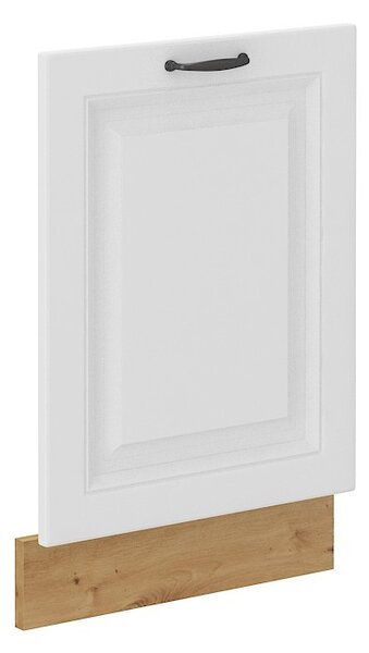 Dvířka pro vestavnou myčku SOPHIA - 60x72 cm, bílá / dub artisan