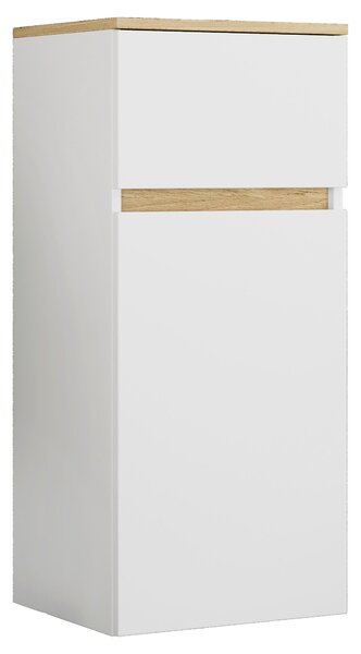 MIDI SKŘÍŇKA, bílá, medový dub, 41/90/35 cm MID.YOU - Koupelnové série, Online Only