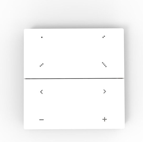 LED2 VBA-RCS8-W Casambi Smart nástěnný dálkový ovladač Tunable White sklo - LED2 Lighting