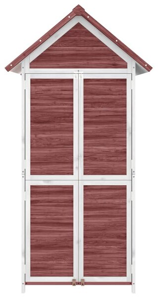 Zahradní přístřešek na nářadí moka 89 x 52,5 x 175 cm borovice 172245