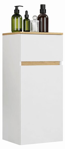 MIDI SKŘÍŇKA, bílá, medový dub, 41/90/35 cm MID.YOU - Koupelnové série, Online Only