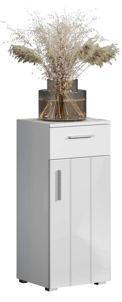 MIDI SKŘÍŇKA, bílá, vysoce lesklá bílá, 37/83/31 cm MID.YOU - Koupelnové série, Online Only