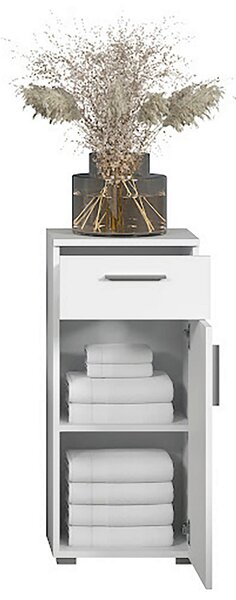 MIDI SKŘÍŇKA, bílá, vysoce lesklá bílá, 37/83/31 cm MID.YOU - Koupelnové série, Online Only