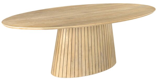 Massive home | Jídelní stůl ART DECO 220cm ovál mango