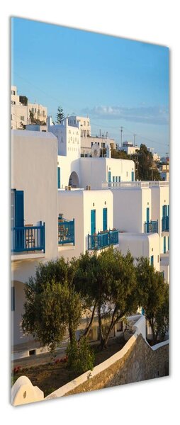 Vertikální Foto obraz fotografie na skle Mykonos Řecko osv-84844001
