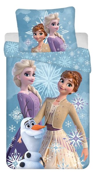 Bavlněné dětské povlečení na jednolůžko 140x200 cm Frozen – Jerry Fabrics
